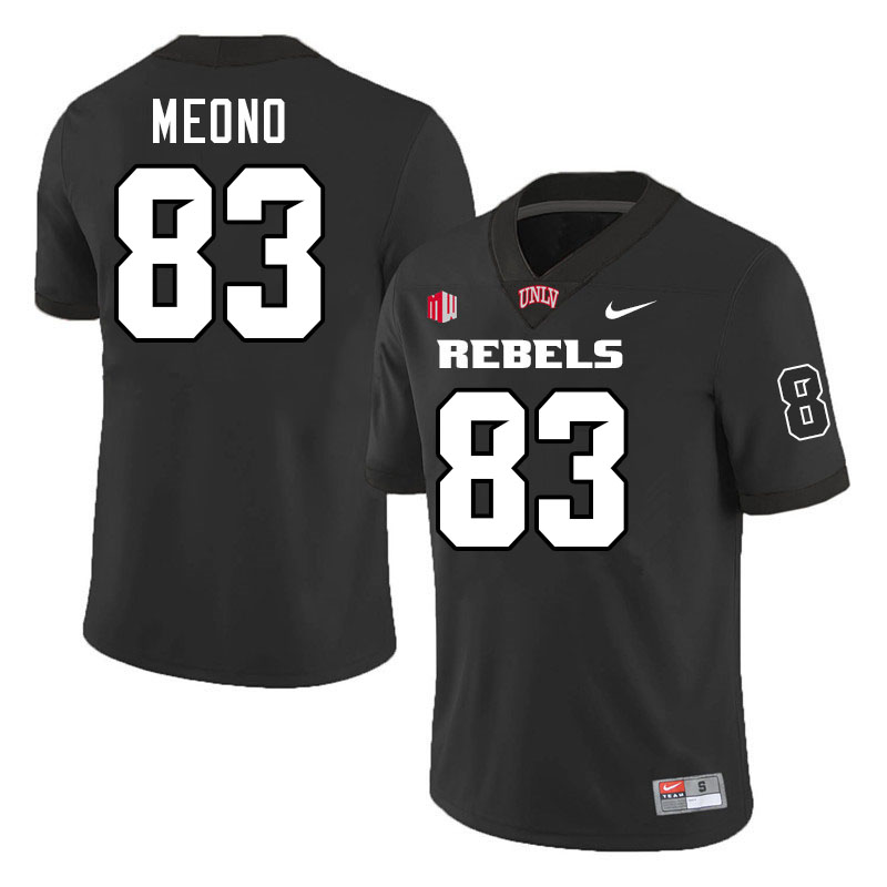 UNLV Rebels #83 Andre Meono Jersey Football College Uniforms,Apparels-Black